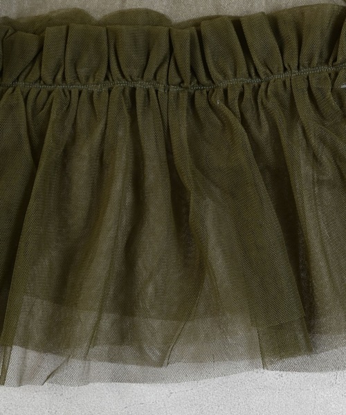 MARKEY'S(マーキーズ)の「2ピースチュールワンピース(ワンピース・キッズ・ライトピンク/オフホワイト/チャコール・90/100/110/120/130/140/150)」の7枚目の写真