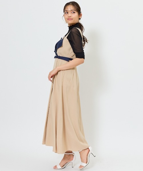 And Couture アンドクチュール　新品未使用　ジップジャンスカ　ブルー And Couture アンドクチュール 新品未使用 ジップジャンスカ