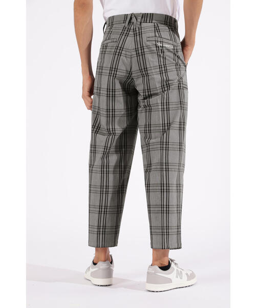 New Balance Golf(ニューバランスゴルフ)の「【new balance golf】ダブルチェック柄 ワンタック ワイド ロングパンツ (MENS)(その他パンツ・メンズ・ベージュ系その他/グレー系その他3・SMALL/MEDIUM/LARGE/XX-LARGE/X-LARGE/XXX-LARGE)」の7枚目の写真