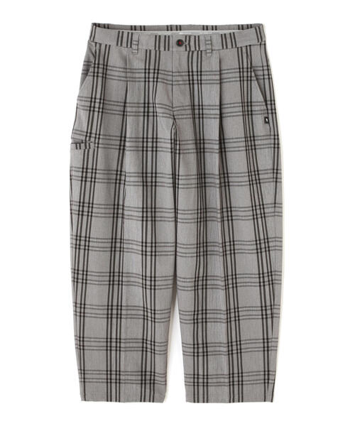 New Balance Golf(ニューバランスゴルフ)の「【new balance golf】ダブルチェック柄 ワンタック ワイド ロングパンツ (MENS)(その他パンツ・メンズ・ベージュ系その他/グレー系その他3・SMALL/MEDIUM/LARGE/XX-LARGE/X-LARGE/XXX-LARGE)」の8枚目の写真
