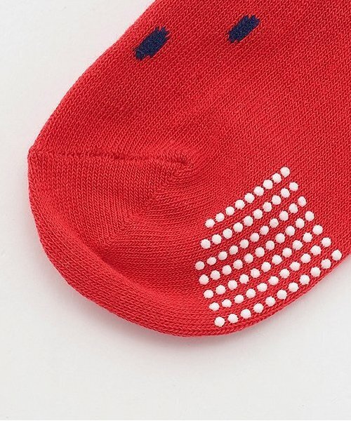 baby cheer（ベイビーチアー）の「いちごクルーソックス（ソックス/靴下・キッズ・ホワイト系・9-11cm/11-13cm/13-15cm/15-17cm）」の4枚目の写真