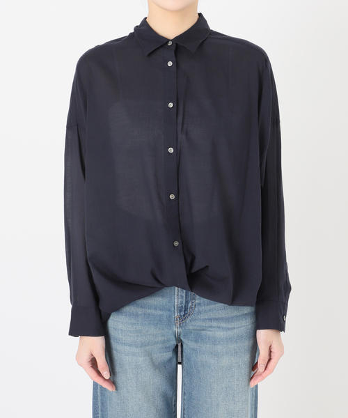 Spick&Span ダンガリーシャツ 2way カシュクール Spick&Span ダンガリーシャツ 2way カシュクール - メルカリ