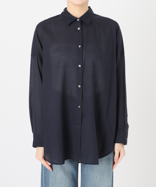 Spick & Span（スピックアンドスパン）の「シアーカシュクールシャツ