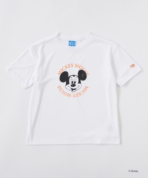 ミッキー/水陸両用半袖Tシャツ/レディース Disney tシャツ 「OP/オーピー」ミッキー/水陸両用半袖Tシャツ
