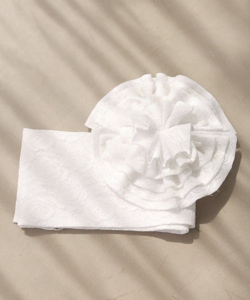 one after another NICE CLAUP（ワンアフターアナザーナイスクラップ）の「【1人で着られる】セパレート浴衣 / 浴衣+作り帯セット（浴衣・レディース・ネイビー/ピンク/アイボリー・FREE）」の22枚目の写真