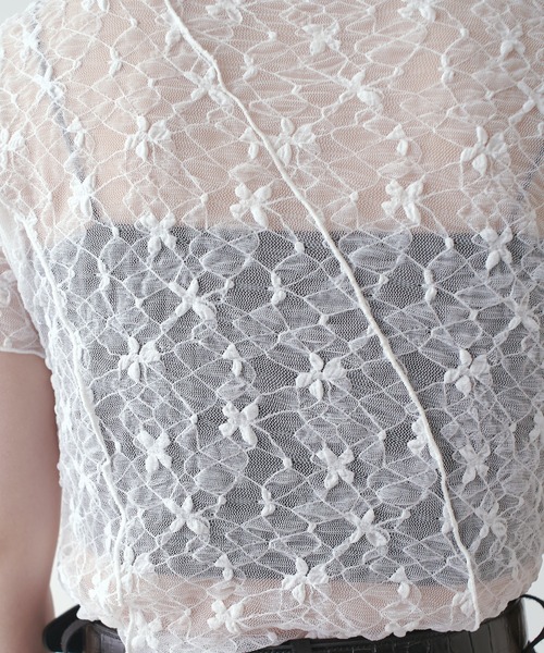 Lui's(ルイス)の「メローデザイントップス(Tシャツ/カットソー・レディース・ブラック/ベージュ/ホワイト・FREE)」の19枚目の写真