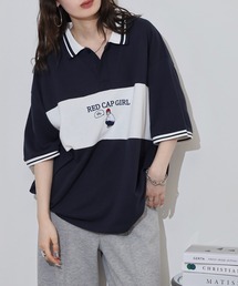 Red Cap Girl（レッドキャプガール）の「RED CAP GIRL 鹿の子切替 POLOshirt（ポロシャツ・メンズ）」