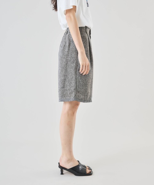 Muscat(マスカット)の「【セットアップ可】サマーツイードタックハーフパンツ(その他パンツ・レディース・ブラウン/ブラック/ライトグレー/クリーム・F)」の20枚目の写真