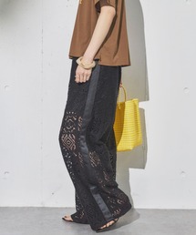 サイドラインレースパンツ