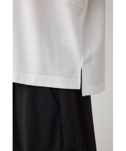 AZUL by moussy(アズールバイマウジー)の「ダブルポケットプルオーバー(Tシャツ/カットソー・メンズ・ライトカーキ/ブラック/オフホワイト・MEDIUM/LARGE)」の8枚目の写真