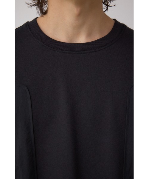 AZUL by moussy(アズールバイマウジー)の「ダブルポケットプルオーバー(Tシャツ/カットソー・メンズ・ライトカーキ/ブラック/オフホワイト・MEDIUM/LARGE)」の14枚目の写真