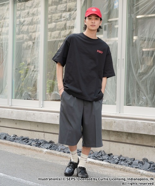 RAGEBLUE（レイジブルー）の「【THE SATURDAY EVENING POST】コラボ/プリントTシャツ（Tシャツ/カットソー・メンズ・ホワイト系その他3/ホワイト/ネイビー/ブラック/レッド・MEDIUM/LARGE）」の10枚目の写真