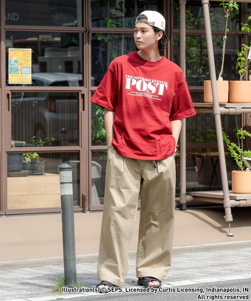 RAGEBLUE（レイジブルー）の「【THE SATURDAY EVENING POST】コラボ/プリントTシャツ（Tシャツ/カットソー・メンズ・ホワイト系その他3/ホワイト/ネイビー/ブラック/レッド・MEDIUM/LARGE）」の15枚目の写真