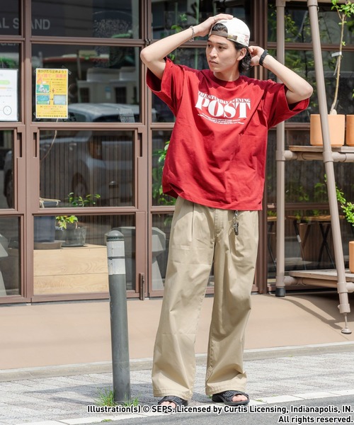 RAGEBLUE（レイジブルー）の「【THE SATURDAY EVENING POST】コラボ/プリントTシャツ（Tシャツ/カットソー・メンズ・ホワイト系その他3/ホワイト/ネイビー/ブラック/レッド・MEDIUM/LARGE）」の16枚目の写真