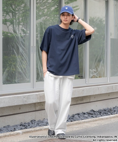 RAGEBLUE（レイジブルー）の「【THE SATURDAY EVENING POST】コラボ/プリントTシャツ（Tシャツ/カットソー・メンズ・ホワイト系その他3/ホワイト/ネイビー/ブラック/レッド・MEDIUM/LARGE）」の21枚目の写真