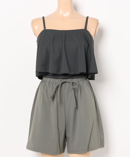 Ungrid（アングリッド）の「UNGRID/アングリッド 体型カバー/３点セット水着　651401（水着・レディース・グレー/ブラック/レッド系その他・9号）」の18枚目の写真