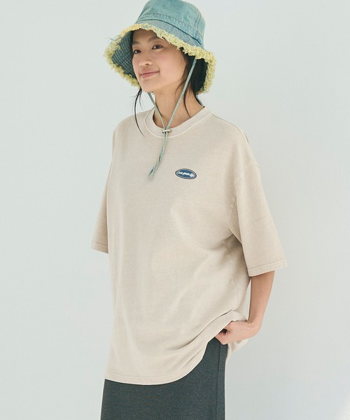 coca(coca)(コカ)の「ピグメントアソートプリントTシャツ(Tシャツ/カットソー・メンズ・ダークグリーン/チャコール/オートミール/ブルー・M/L)」の3枚目の写真