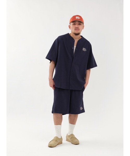 KEBOZ（ケボズ）の「EFG TENJIKU BASEBALL JERSEY（シャツ/ブラウス・メンズ・グレー/ブラック/ホワイト/スカイブルー/ネイビー・XL/L/M/S/2XL）」の9枚目の写真