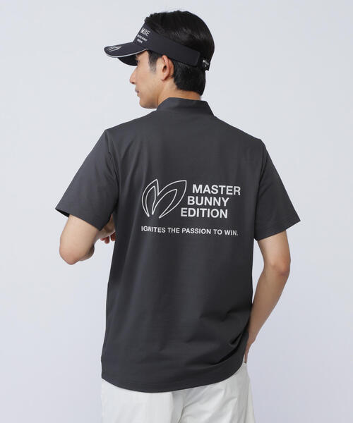 MASTER BUNNY EDITION】エコブルードビーワッフル半袖モックネック