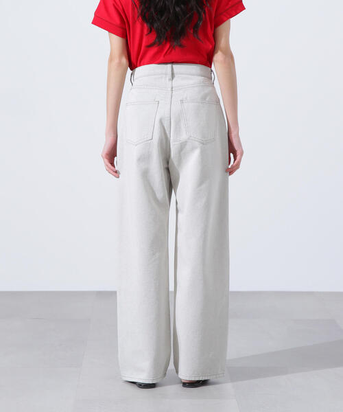 N.(N. Natural Beauty Basic)(エヌエヌナチュラルビューティーベーシック)の「ハイトーンワイドデニムパンツ(デニムパンツ・レディース・グレー・SMALL/MEDIUM)」の22枚目の写真