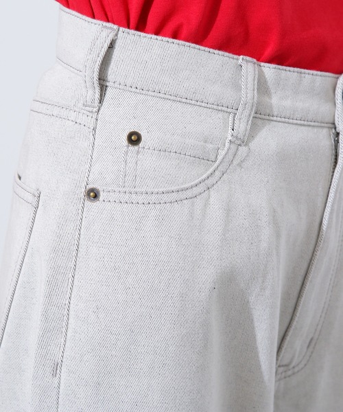 N.(N. Natural Beauty Basic)(エヌエヌナチュラルビューティーベーシック)の「ハイトーンワイドデニムパンツ(デニムパンツ・レディース・グレー・SMALL/MEDIUM)」の10枚目の写真