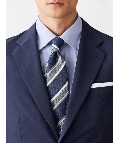 Perfect Suit FActory(パーフェクトスーツファクトリー)の「【軽量/高通気/ウォッシャブル】清涼セットアップジャケット トロピカル生地・洗える・高通気 凄(すご)シリーズ ベージュ/ネイビー/ブラック(テーラードジャケット・メンズ・ネイビー/ブラック/ベージュ・M/L/LL/3L/S)」の20枚目の写真