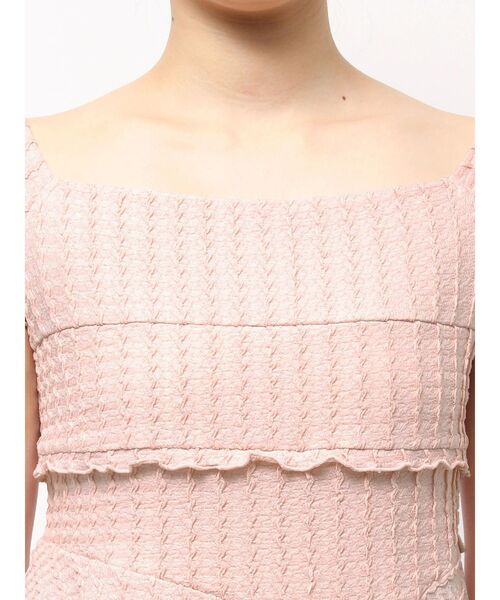 CALNAMUR（カルナムール）の「アシンメトリーヘムウェーブトップス（Tシャツ/カットソー・レディース・ブラック/ライトブルー/ピンク・FREE）」の16枚目の写真