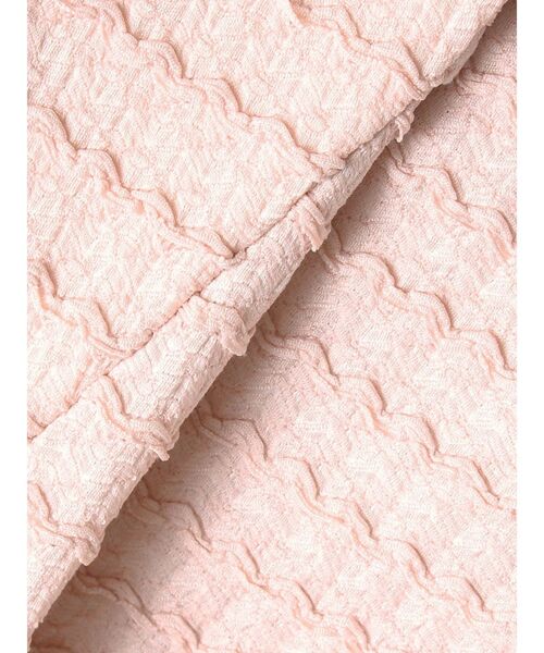 CALNAMUR（カルナムール）の「アシンメトリーヘムウェーブトップス（Tシャツ/カットソー・レディース・ブラック/ライトブルー/ピンク・FREE）」の4枚目の写真