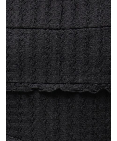 CALNAMUR（カルナムール）の「アシンメトリーヘムウェーブトップス（Tシャツ/カットソー・レディース・ブラック/ライトブルー/ピンク・FREE）」の8枚目の写真