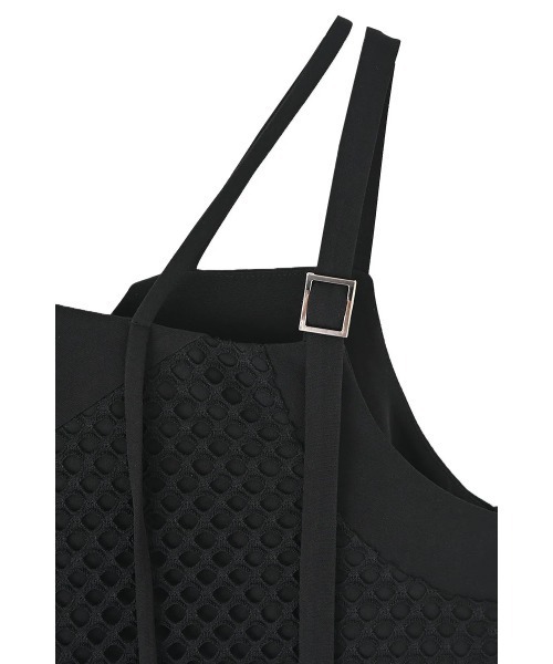 メッシュコンビネーションタンクトップ（タンクトップ）｜funda