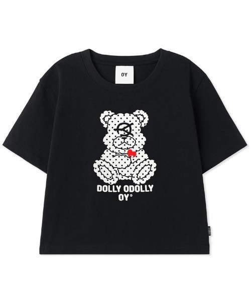 OY/オーワイ』DOT DOLLY CROPPED TEE/ドットドリークロップ半袖T