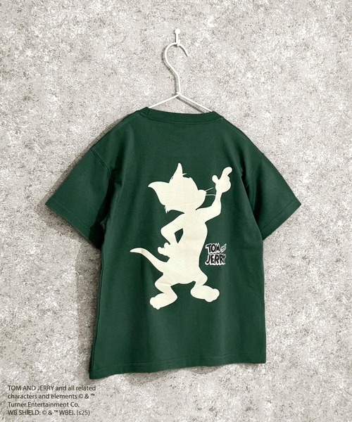 セール】【 TOM&JERRY / トムとジェリー 】バックプリント 半袖Tシャツ