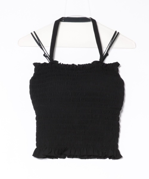 セール】3WAYシャーリングブラトップ《BRAmone Fashion Glamorous