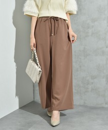 INTERPLANET（インタープラネット）の「カットジョーゼットウエストゴムワイドパンツ（その他パンツ）」