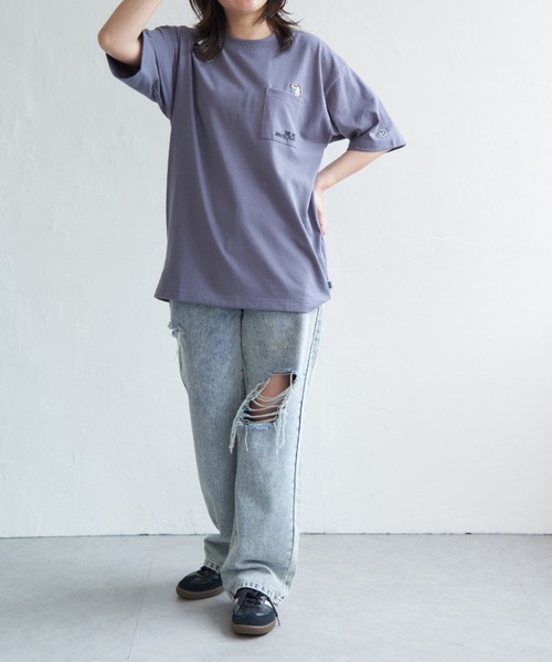 DISCUS ATHLETIC(ディスカス アスレチック)の「DISCUS ATHLETIC ディスカス アスレティック USAコットン刺繍Tシャツ(Tシャツ/カットソー・メンズ・ダークブルー/ホワイト/ブラック/グレイッシュベージュ・M/L)」の20枚目の写真
