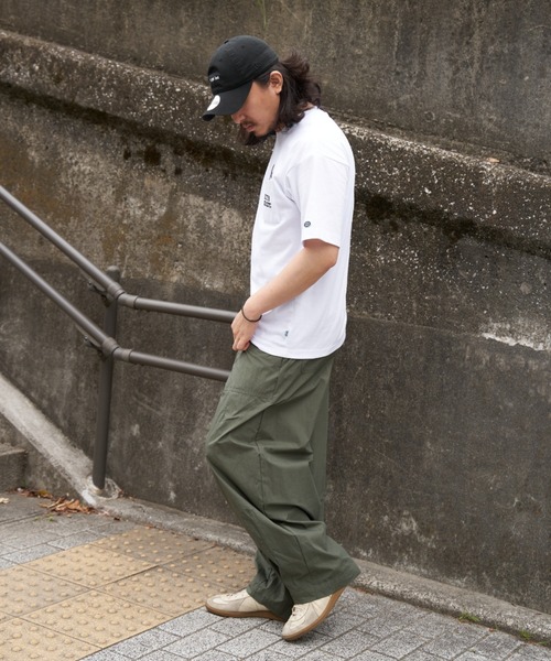 DISCUS ATHLETIC(ディスカス アスレチック)の「DISCUS ATHLETIC ディスカス アスレティック USAコットン刺繍Tシャツ(Tシャツ/カットソー・メンズ・ダークブルー/ホワイト/ブラック/グレイッシュベージュ・M/L)」の16枚目の写真
