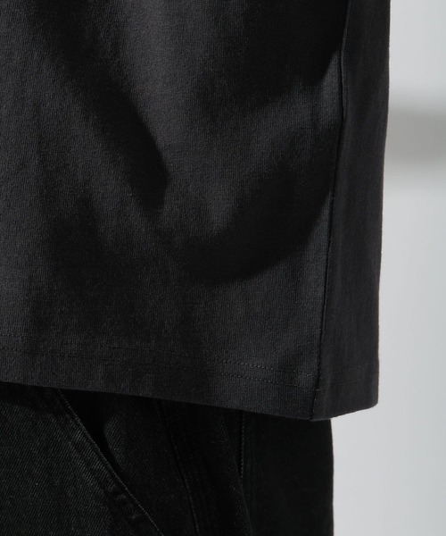 niko and...(ニコアンド)の「コード刺繍リンガーTシャツ(Tシャツ/カットソー・メンズ・オフホワイト/チャコール・MEDIUM/LARGE)」の21枚目の写真