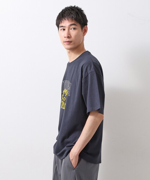 THE SHOP TK (ザ ショップ ティーケー )の「刺繍ロゴ半袖Tシャツ 【洗濯機OK/ユニセックス】(Tシャツ/カットソー・メンズ・ホワイト/ネイビー/ベビーピンク・02/03)」の13枚目の写真