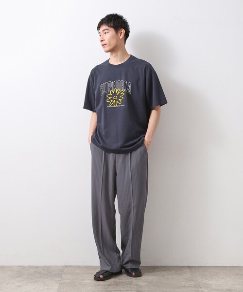 THE SHOP TK (ザ ショップ ティーケー )の「刺繍ロゴ半袖Tシャツ 【洗濯機OK/ユニセックス】(Tシャツ/カットソー・メンズ・ホワイト/ネイビー/ベビーピンク・02/03)」の14枚目の写真