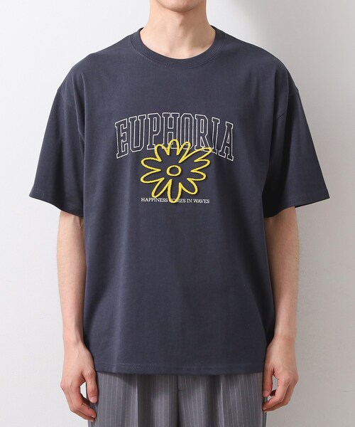 THE SHOP TK (ザ ショップ ティーケー )の「刺繍ロゴ半袖Tシャツ 【洗濯機OK/ユニセックス】(Tシャツ/カットソー・メンズ・ホワイト/ネイビー/ベビーピンク・02/03)」の16枚目の写真