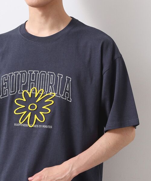 THE SHOP TK (ザ ショップ ティーケー )の「刺繍ロゴ半袖Tシャツ 【洗濯機OK/ユニセックス】(Tシャツ/カットソー・メンズ・ホワイト/ネイビー/ベビーピンク・02/03)」の20枚目の写真