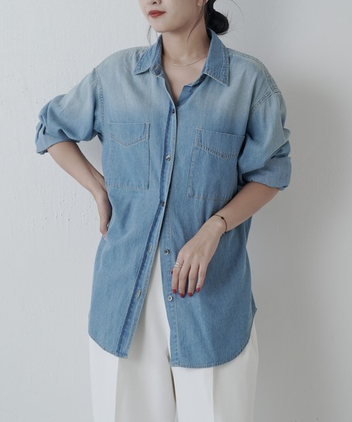 セール】デニムシャツ（シャツ/ブラウス）｜Lui 