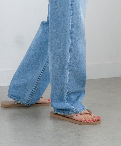 PICHI(ピイチ)の「ダメージデニム(デニムパンツ・レディース・ブルー・M/L/LL/S)」の13枚目の写真