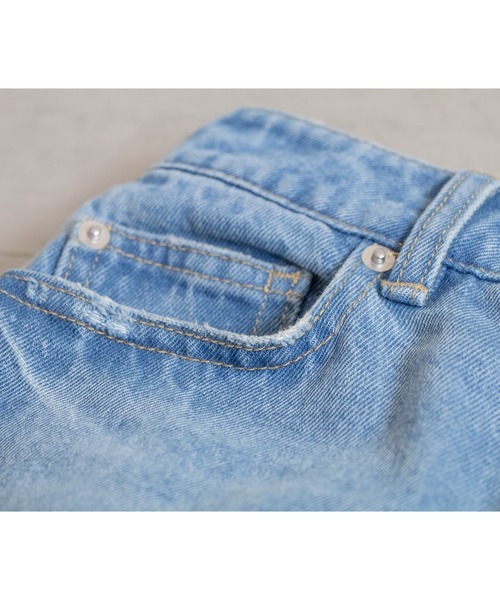 PICHI(ピイチ)の「ダメージデニム(デニムパンツ・レディース・ブルー・M/L/LL/S)」の7枚目の写真