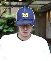 LB/S （エルビーエス）の「【U.S. COLLEGE/ユーエスカレッジ】ツイルメッシュキャップ（キャップ）」