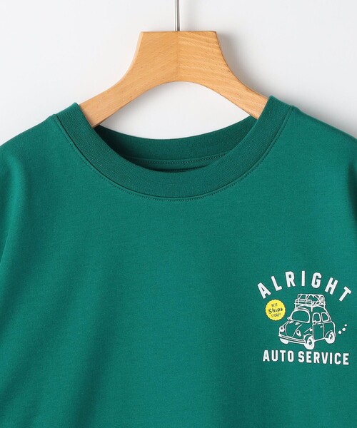 SHIPS（シップス）の「SHIPS KIDS:140～160cm / プリント 半袖 TEE（Tシャツ/カットソー・キッズ・ホワイト/グリーン・140/150/160）」の9枚目の写真