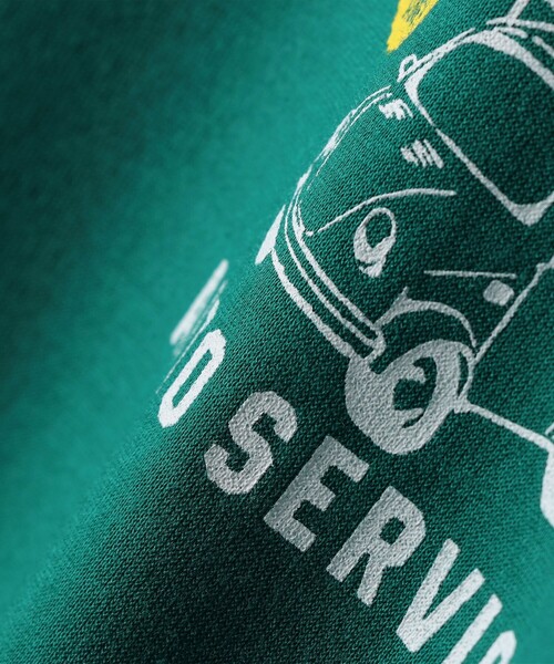 SHIPS（シップス）の「SHIPS KIDS:140～160cm / プリント 半袖 TEE（Tシャツ/カットソー・キッズ・ホワイト/グリーン・140/150/160）」の5枚目の写真