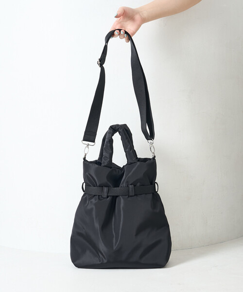 FREAK'S STORE(フリークスストア)の「OUTDOOR PRODUCTS × FREAK'S STORE/アウトドアプロダクツ 別注 2WAY コンチョベルトバッグ【限定展開】/A4サイズトート/ノートPC収納可能(ショルダーバッグ・レディース・ブラック/ブラウン/ナチュラル・ONE SIZE)」の18枚目の写真