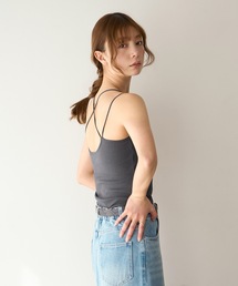 バッククロス インナー」に該当するキャミソールファッション通販