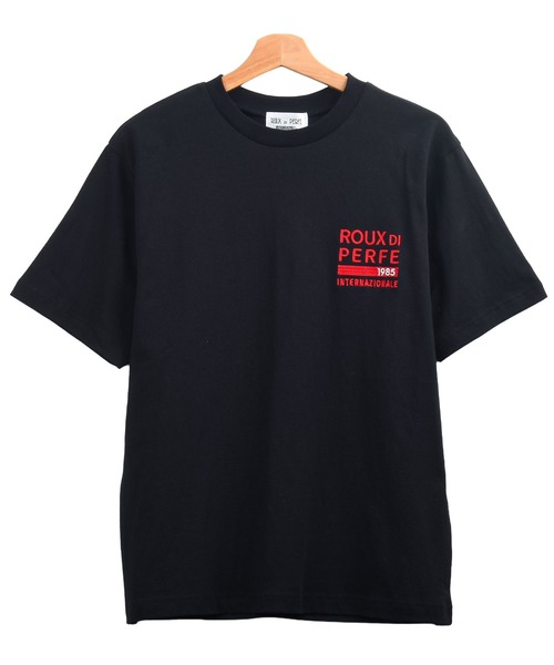 Felt-Maglietta（フェルトマリエッタ）の「[ROUXDI PERFE ルゥディパフィー]RDPフロントロゴ刺繍Tシャツ（Tシャツ/カットソー・メンズ・ブラック/ホワイト・SMALL/MEDIUM/LARGE）」の13枚目の写真